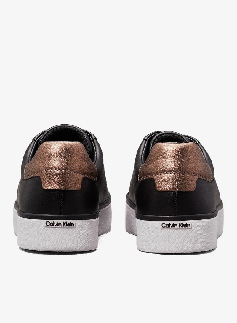 CALVIN KLEIN Leather Trainers - Image 4