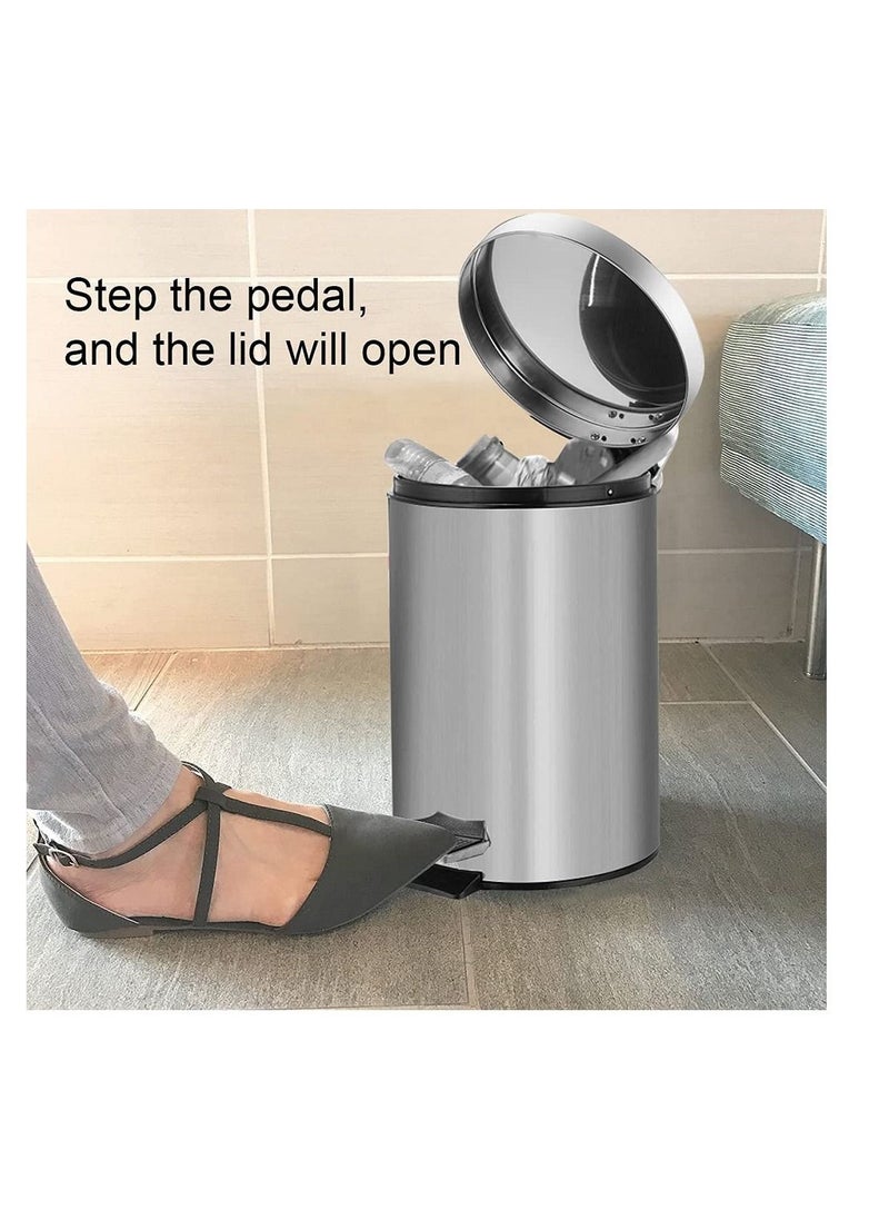 Generic Stainless Steel Dustbin 7 Ltr  - Image 5