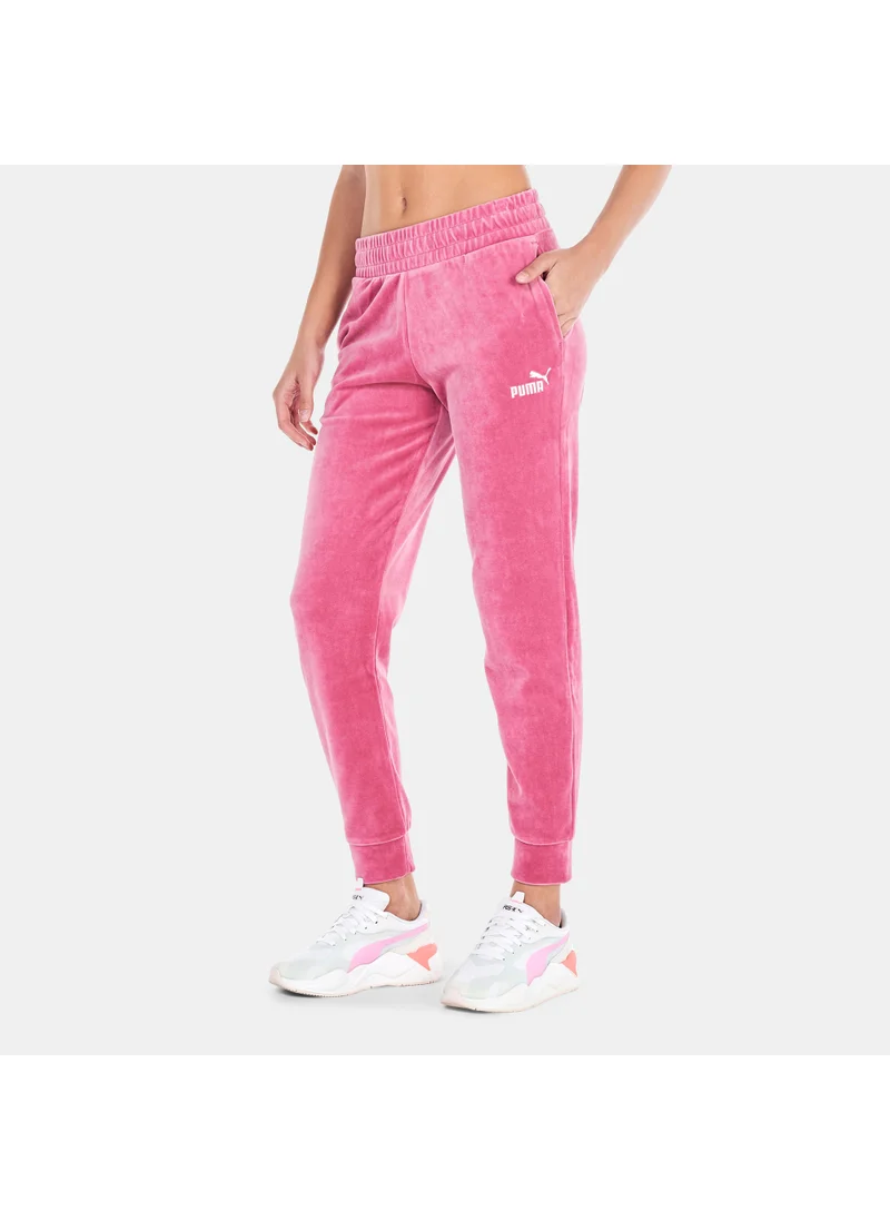 PUMA Women's ESS+ Velour Pants