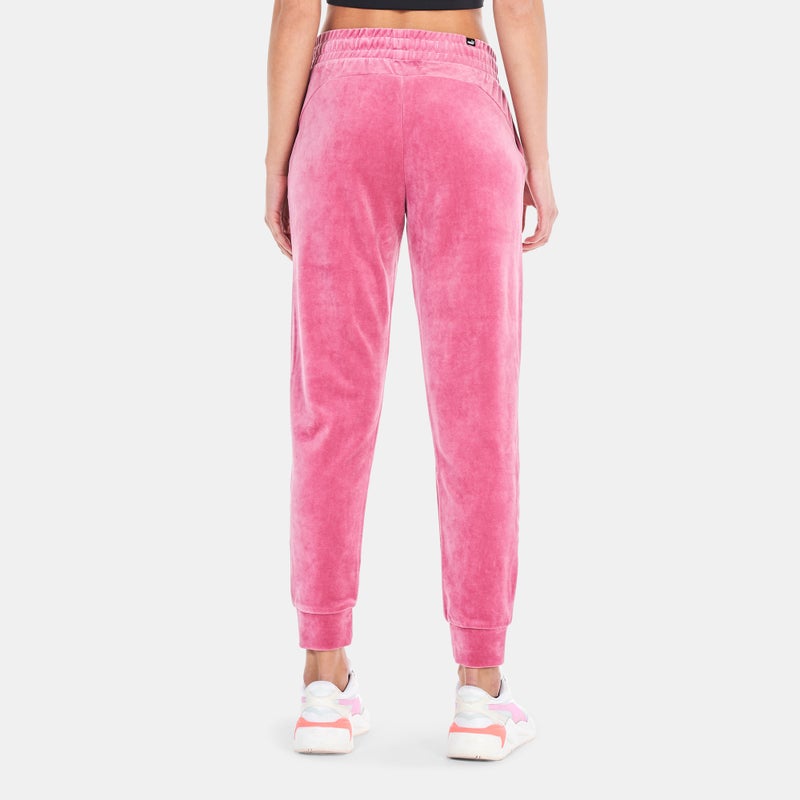 PUMA Women's ESS+ Velour Pants - Image 2