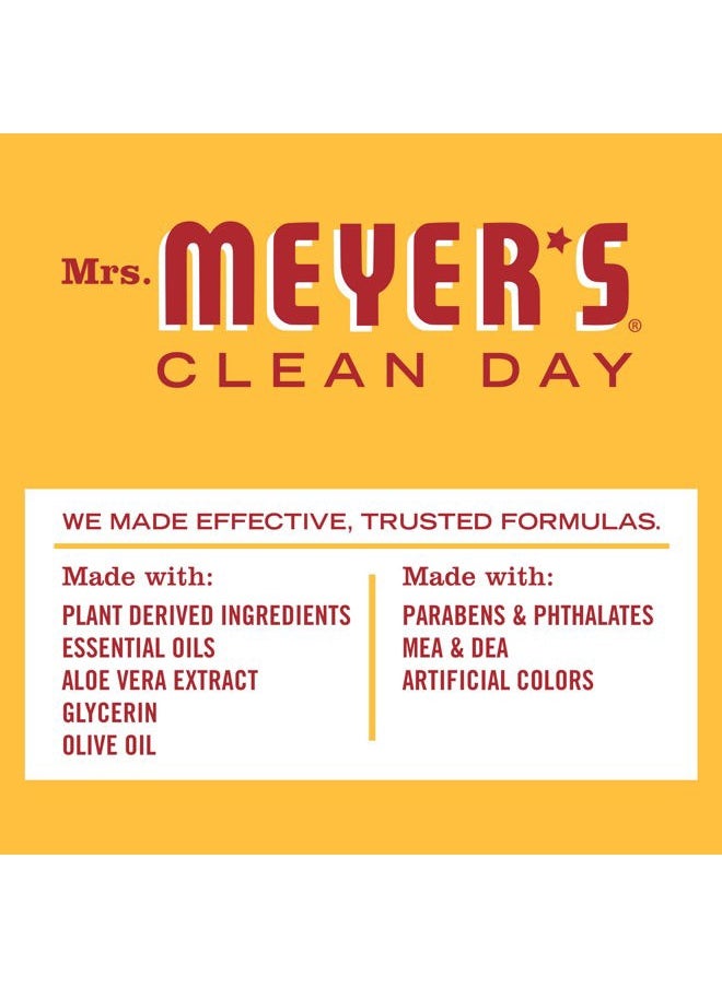Mrs. Meyer's Clean Day Hand Soap, Clementine, Made with Essential Oils, 12.5 oz - Pack of 3  - Image 3