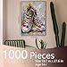 Tucocoo Jigsaw Puzzles 1000 Pieces for AdultsBanksy Street Style Sneakers Hardboard PuzzleChallenging Puzzle Perfect for Game NightsDIY Home Wall DecorArt PuzzlesGraffiti Red Shoes Art 27 x 20 - Image 4
