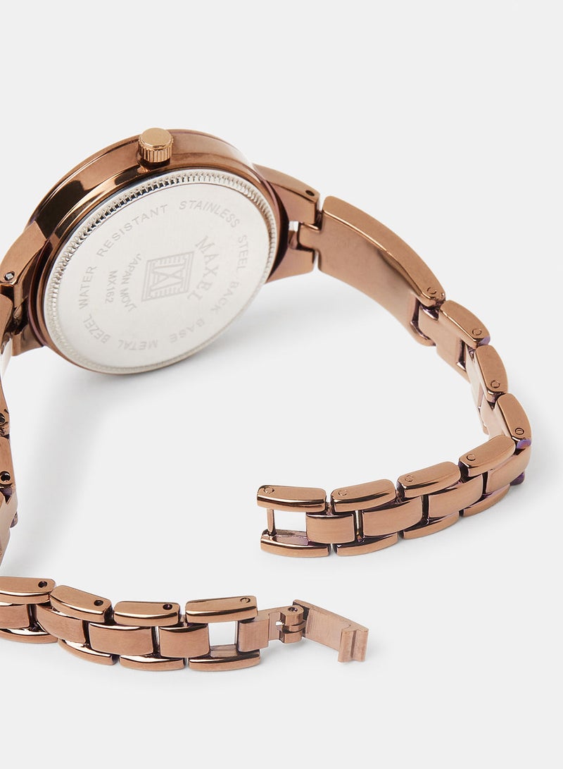 Maxel Ladies Trend Analog Wrist Watch MX376 - 28mm - Image 3