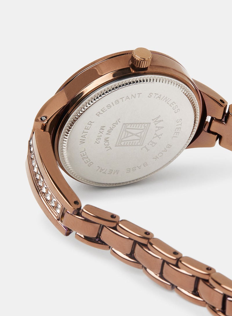 Maxel Ladies Trend Analog Wrist Watch MX376 - 28mm - Image 4