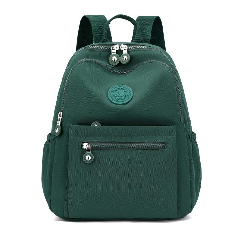 Tanweibago Mini Nylon Women Backpacks11L Small Ladies backpacks Casual Lightweight Women Shopping Travel Daypack Dark Green - Image 2