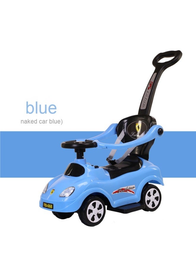 Baby Push and Ride Toy - Convertible Sit-and-Ride Toddler Twisting Car