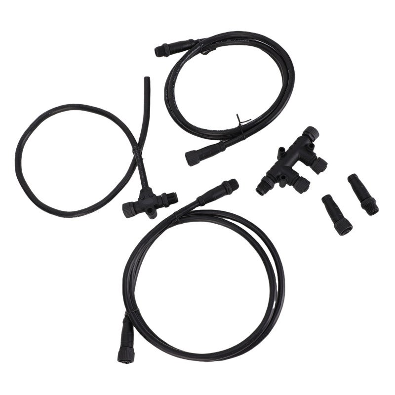 مجموعة بدء NMEA 2000 البحرية - مواد نحاسية مطلية بالنيكل - مجموعة كاملة - تركيب بالتوصيل والتشغيل - توافق عالي لأنظمة شبكات القوارب - Image 2