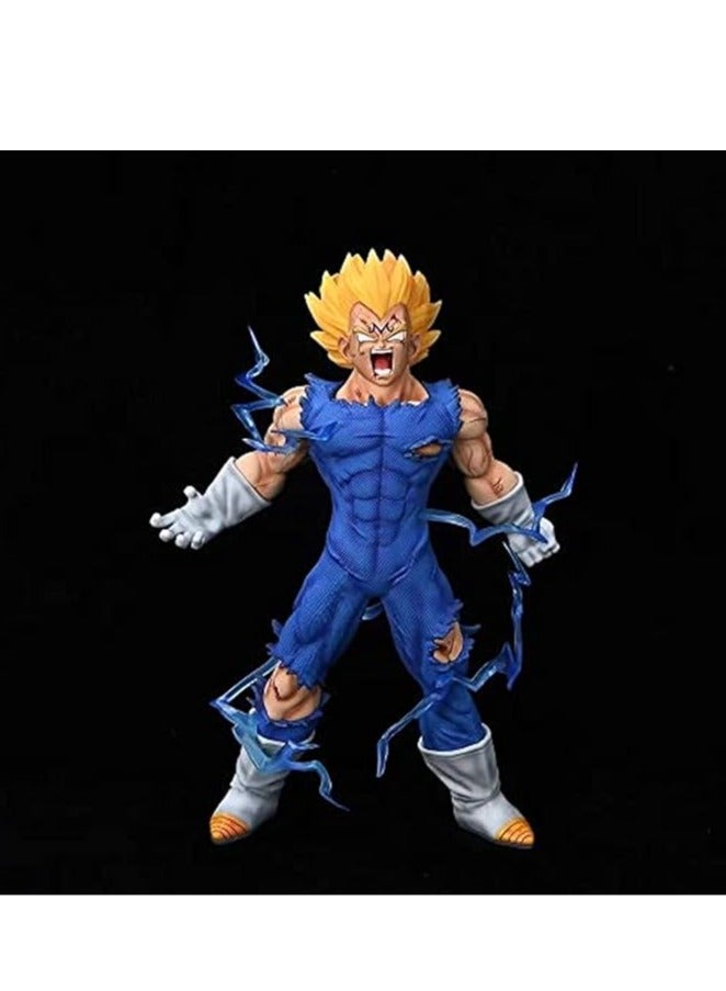 عام نموذج شخصية فيجيتا من دراغون بول ، حجم كبير ، تمثال شخصية فيجيتا للعمل ولعبة هدية مثالية لمحبي الأنمي والكرتون في المكتب. - Image 3