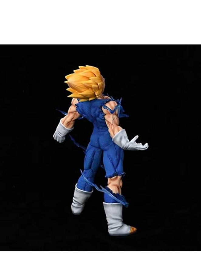 عام نموذج شخصية فيجيتا من دراغون بول ، حجم كبير ، تمثال شخصية فيجيتا للعمل ولعبة هدية مثالية لمحبي الأنمي والكرتون في المكتب. - Image 5