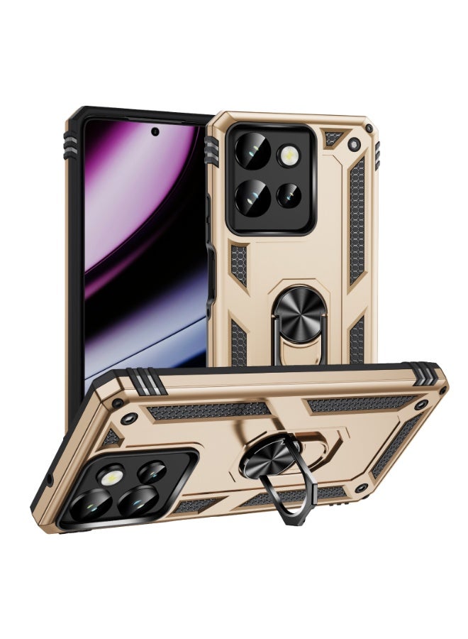 general Compatible with Motorola MOTO G Play 2025/G Power 2025 Cover,Compatible with Moto G Play 5G 2025 (Not 4G) Car Mount Kickstand 2 in 1 Phone Case - Image 1