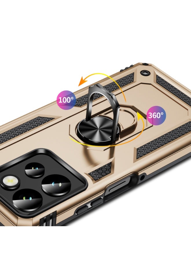 general Compatible with Motorola MOTO G Play 2025/G Power 2025 Cover,Compatible with Moto G Play 5G 2025 (Not 4G) Car Mount Kickstand 2 in 1 Phone Case - Image 3