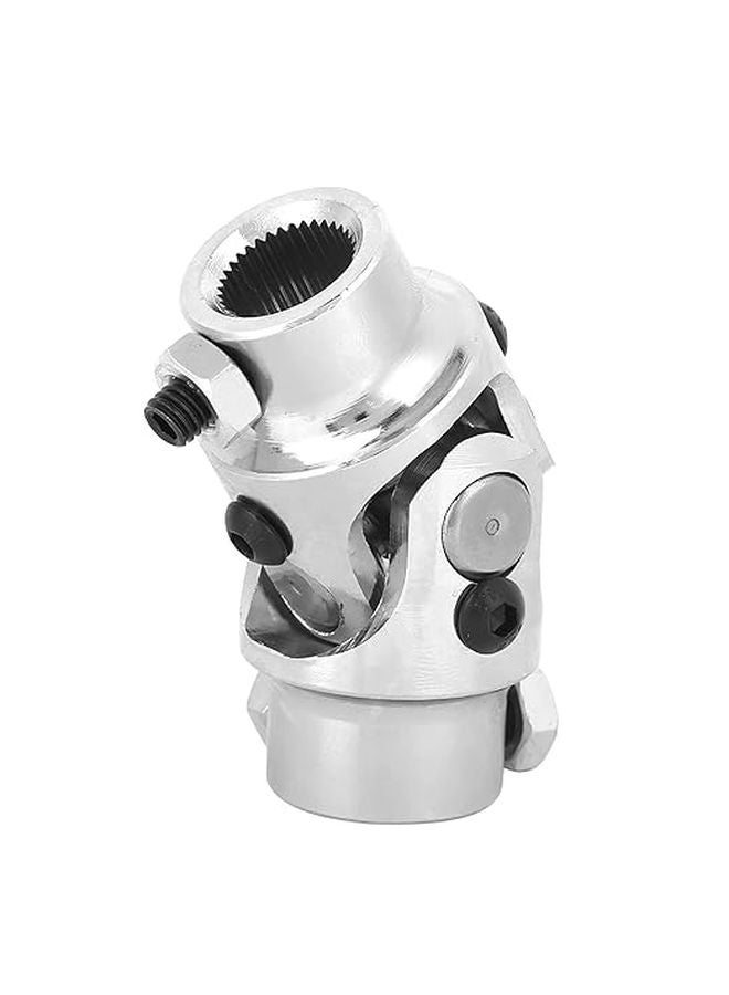 Universal Joint Steering Shaft 3 4 36 Spline X 3 4 DD Electroplated For Steering Rack - Image 1
