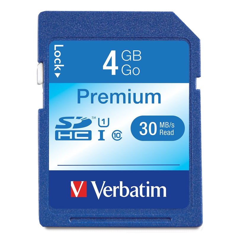 Verbatim Premium 4 GB SDHC Flash Memory Card, Class 10 (96171) - Image 5