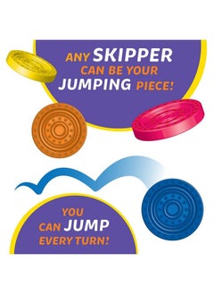 Mindware Skippity Jump And Capture Board Game For 2 To 4 Players Twist On Checkers 100Pc Fun For Kids & Adults Ages 5+  - Image 4