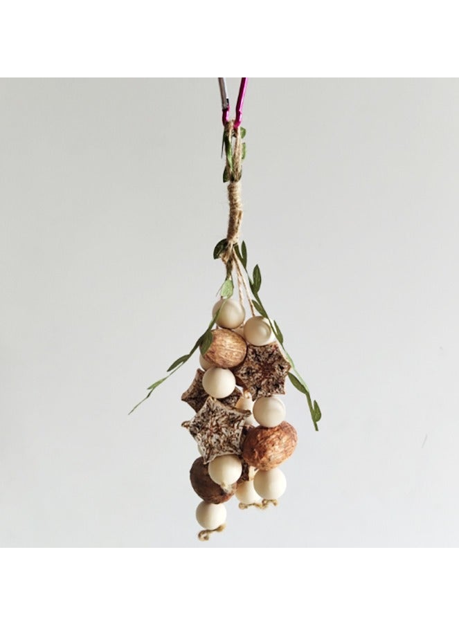 لوازم الببغاء الروطان الكرة الحور لغز الطيور قفص الديكور اللعب