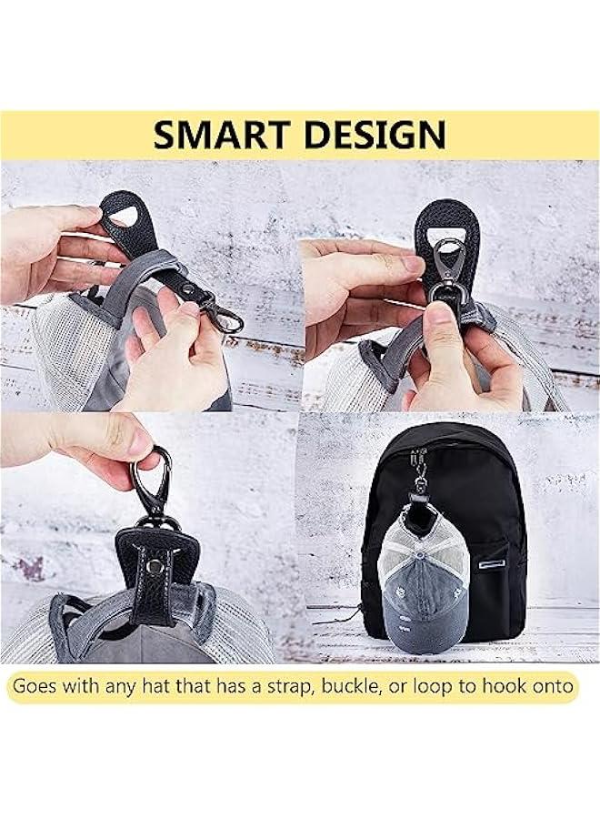 Generic Clip-on Holder Strap for Baseball Caps, Snapbacks, and Ponytails - Hands-Free Bag, Backpack, Purse, and Hiking Gear Hat Clip for Travel - Image 4