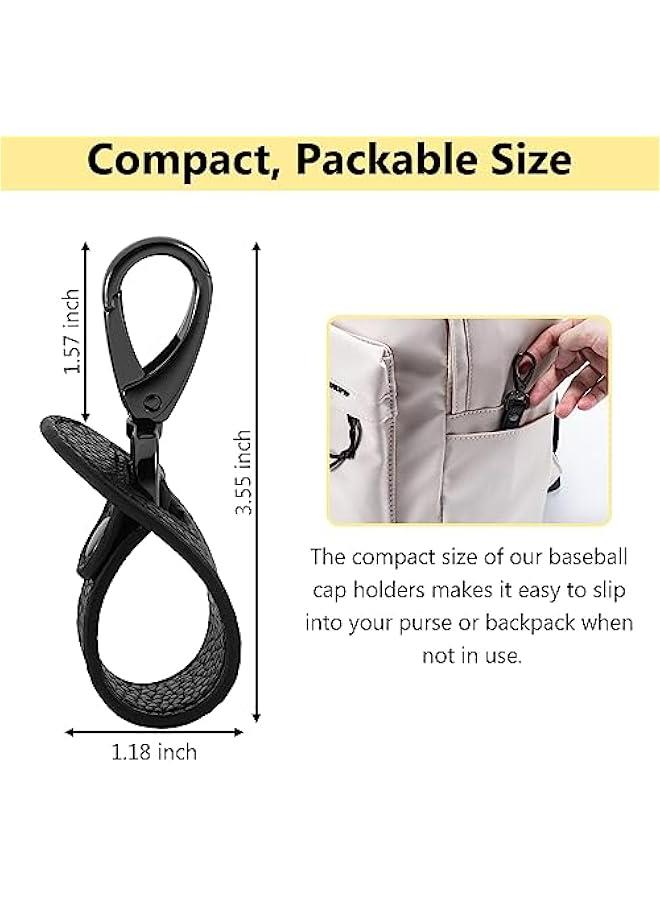 Generic Clip-on Holder Strap for Baseball Caps, Snapbacks, and Ponytails - Hands-Free Bag, Backpack, Purse, and Hiking Gear Hat Clip for Travel - Image 5