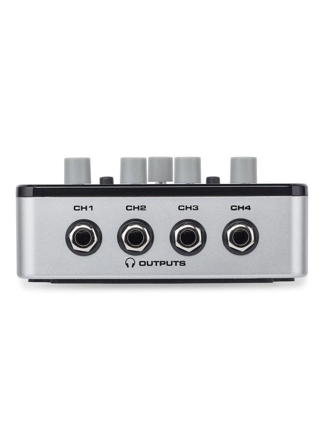 Samson QH4 - Mini Headphone Amplifier with 4 channels, black, - Image 4