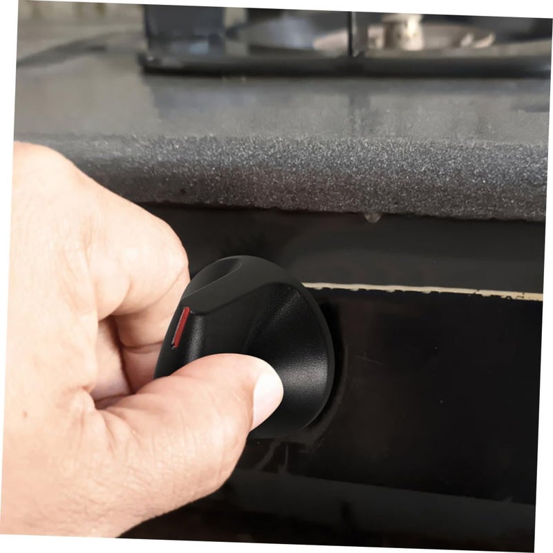 Veemoon Universal Gas Stove Control Knobs Replacement Black 2-Piece Set for Gas Ranges and Cooktops Compatible with Whirlpool Sturdy and Easy to Install - Image 4