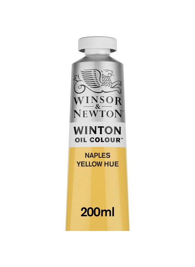 WINSOR & NEWTON Winton Oil Paint Tube, 200Ml, Naples Yellow Hue  - Image 1
