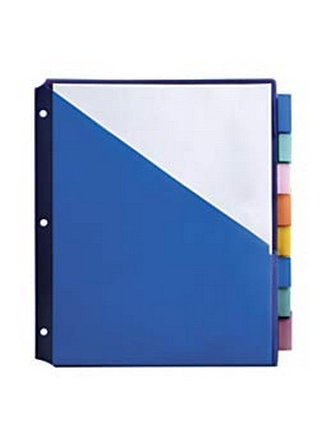 Office Depot Brand Doublepocket Insertable Plastic Divider 8Tab 9 1/2In X 11 1/4In Assorted Colors - Image 2