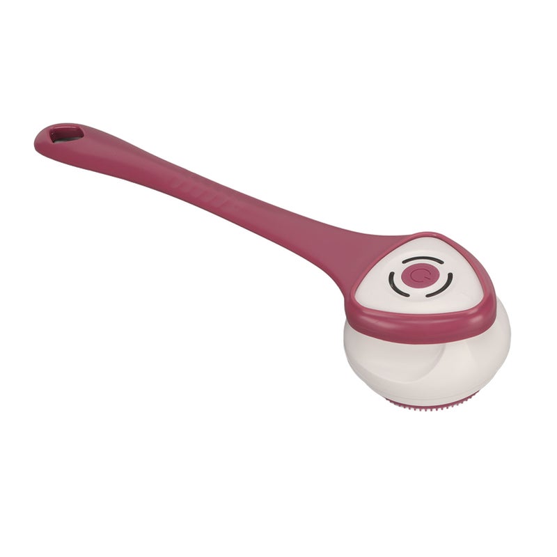 Electric Bath Brush Rechargeable Waterproof Detachable Cordless Body Scrubber Back Washer with 5 Brush Heads for Shower - Image 4