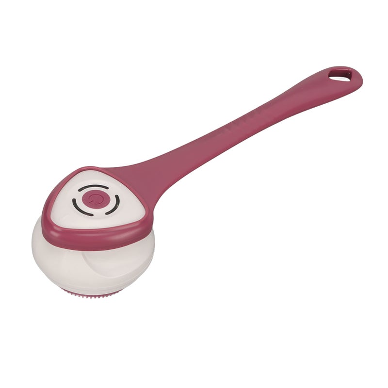 Electric Bath Brush Rechargeable Waterproof Detachable Cordless Body Scrubber Back Washer with 5 Brush Heads for Shower - Image 2