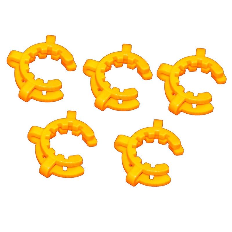 Polyacetal Conical Joint Clips For 34# standard Taper Joint (Pack of 5)34#,Lot of 5