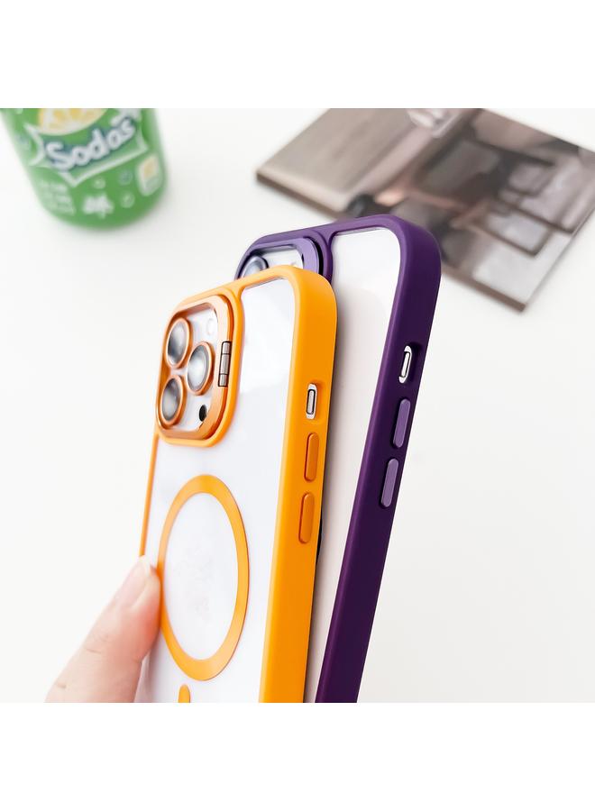 اس-توب جراب لهاتف iPhone 14 Plus MagSafe مصنوع من مادة TPU الهجينة المصنوعة من الأكريليك مع غشاء عدسة - Image 5