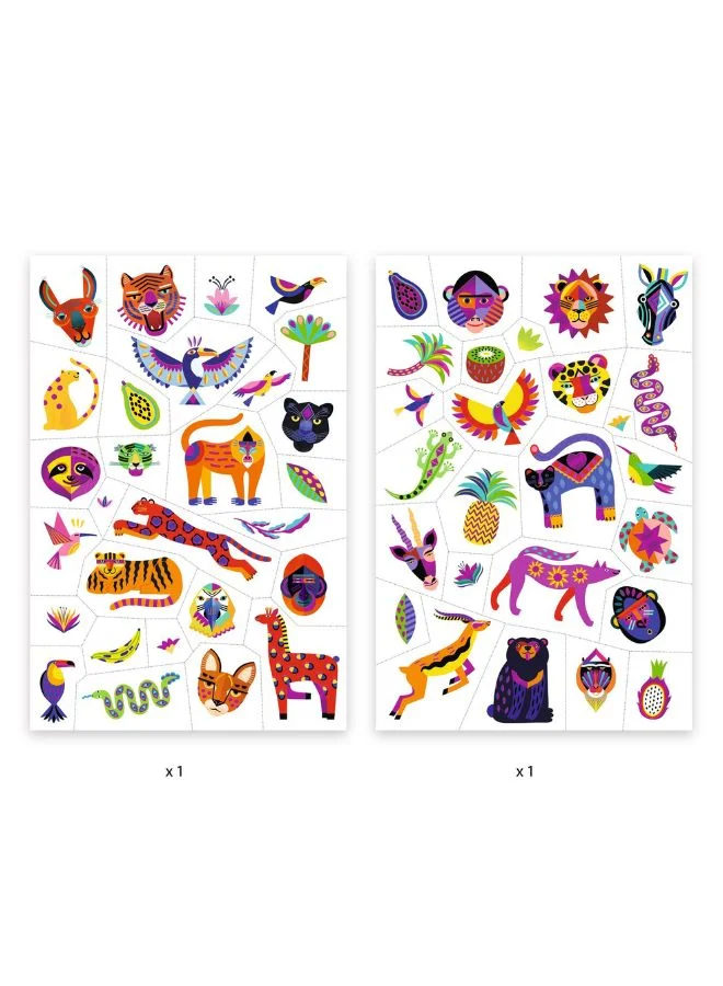 DJECO Wild Beauty Tattoos