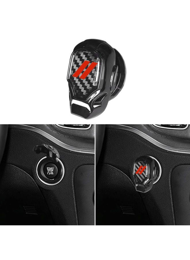 YOSRTER Start Button Cover Suitable for Dodge Challenger Charger Durango Journey Aluminum Alloy Starter and Stop Motor Protector for Dodge Interior Accessories - Image 1