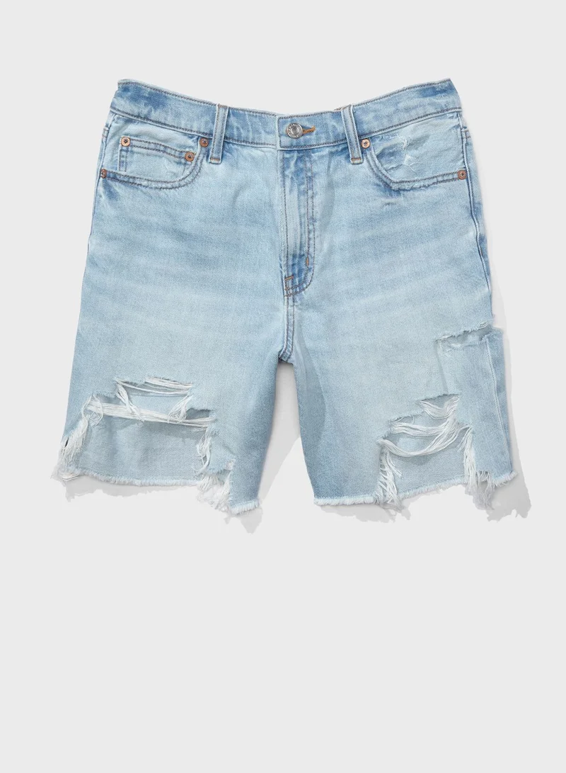 American Eagle High Waist Denim Shorts