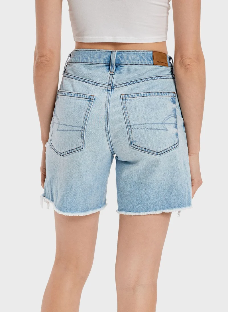American Eagle High Waist Denim Shorts
