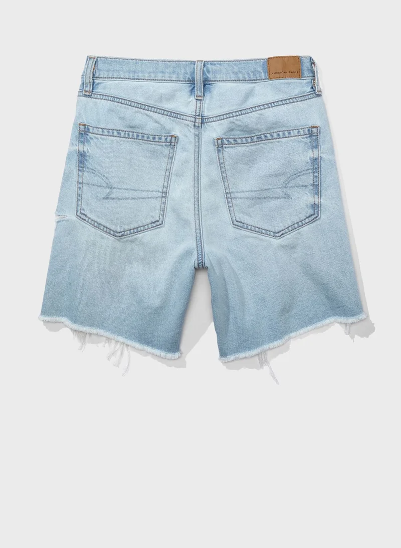 American Eagle High Waist Denim Shorts