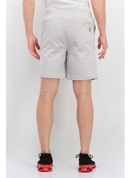 Originals by Brooklyn Cloth Men Drawstring Brand Logo Basic Short, Light Grey  - Image 4
