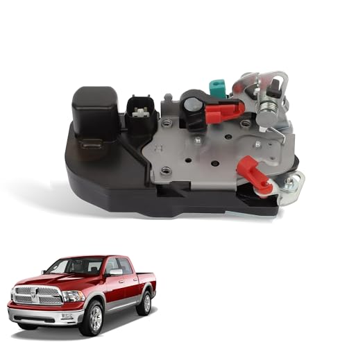 Unikpas Rear Right Door Lock Actuator Compatible for Dodge Ram 1500 2500 3500 Truck 20032010 Replace Passenger Side Door Latch Lock Motor Assembly 931645 55276794AC - Image 1