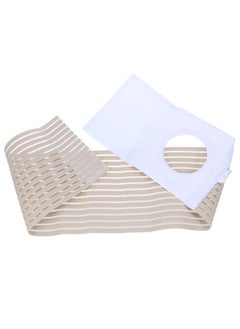 SUPVOX SUPVOX Ostomy Support Belt Elastic Hernia Band Breathable Belly Band for Man Woman Colostomy Abdominal Support 