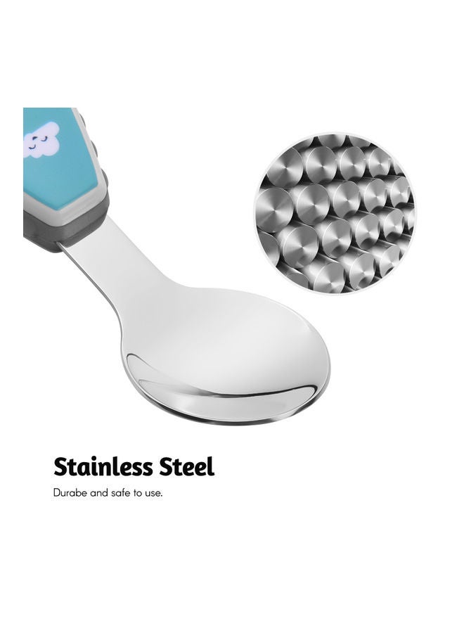 Alyashmac Cute Kid Spoon And Fork Set - Image 3