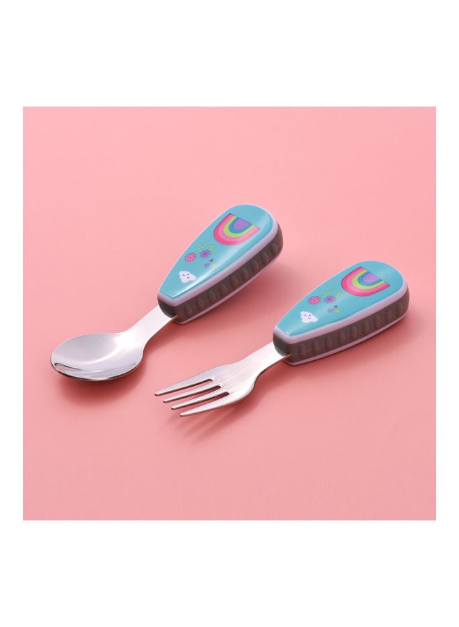 Alyashmac Cute Kid Spoon And Fork Set - Image 2