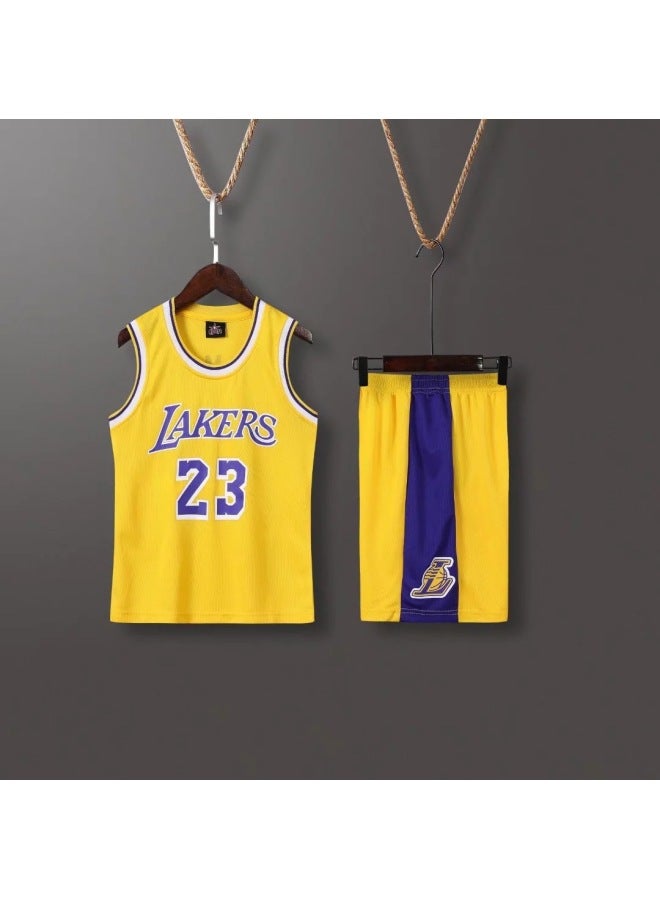Long-term Spot Warriors Lakers Kobe James Raptors Bulls Children's Basketball Uniforms Jerseys Toddler Performance Uniforms