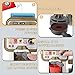 deAO Pizza Play Set with Coffee Maker Machine Cash Register Pretend Play Food Set Kitchen Playset Accessories Gifts for Boys Girls Age 3 - Image 4