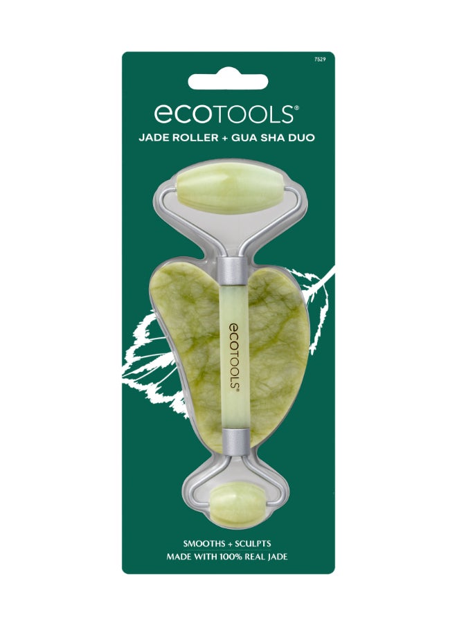 Eco Tools Jade Roller Guasha  - Image 1