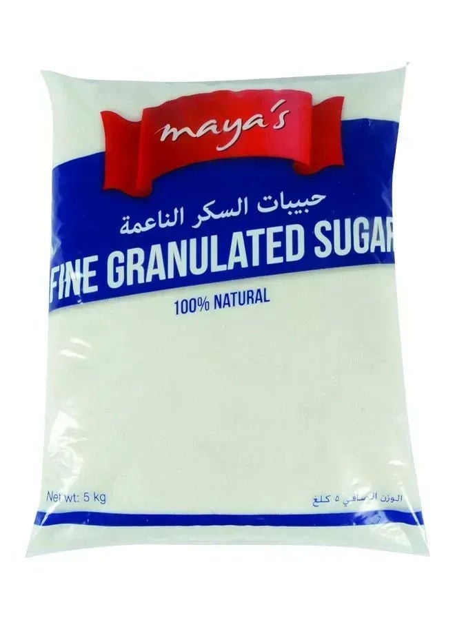 Maya's Fine Granulated White Sugar, 5KG 