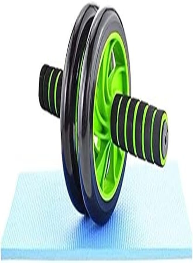 Gym-Tech Abdominal Exercise Wheel Roller with Knee Mat