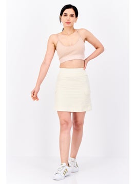 adidas Originals Women Sportswear Fit  Outdoor Skirts, Beige  - Image 4