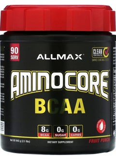 Allmax AMINOCORE™ BCAA Fruit Punch 2.1 lbs (945 g) 