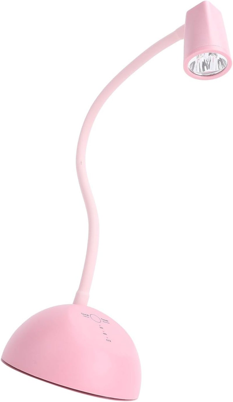 HEEPDD UVs Nail Lamp, Rechargeable Gooseneck LED Gel Light, Touch Control for DIY Nail Art with Timing Features Special Lighting - Image 4