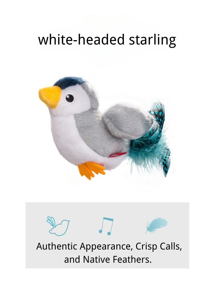 Interactive Bird Toy for Cats Lifelike Kicker Cat Toy for Kitty Kitten with Feather Tail - Image 3
