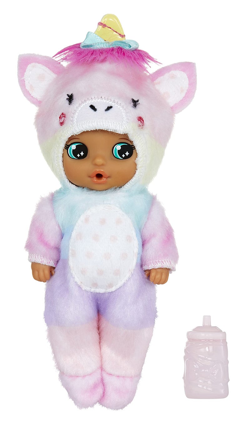 Baby Born Surprise Animal Babies Series 5/ Unwrap Surprises; Collectible Baby Dolls W/Soft Swaddle and Bunny Pouch;Dinosaur, Unicorn, Lion, Penguin, Cow. Gift K Ages 3+, Multicolor - Image 3