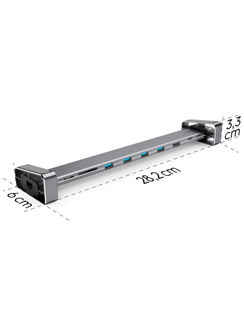 Hama - Hama 200103 9-in-1 USB-C Docking Station - Image 1